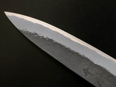 Photo1: [Hinoura] Chiyo, Paring knife 135mm [pro] pearskin finish