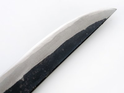 Photo2: [Sasaoka] Black-Forged Japanese Knife (Large)